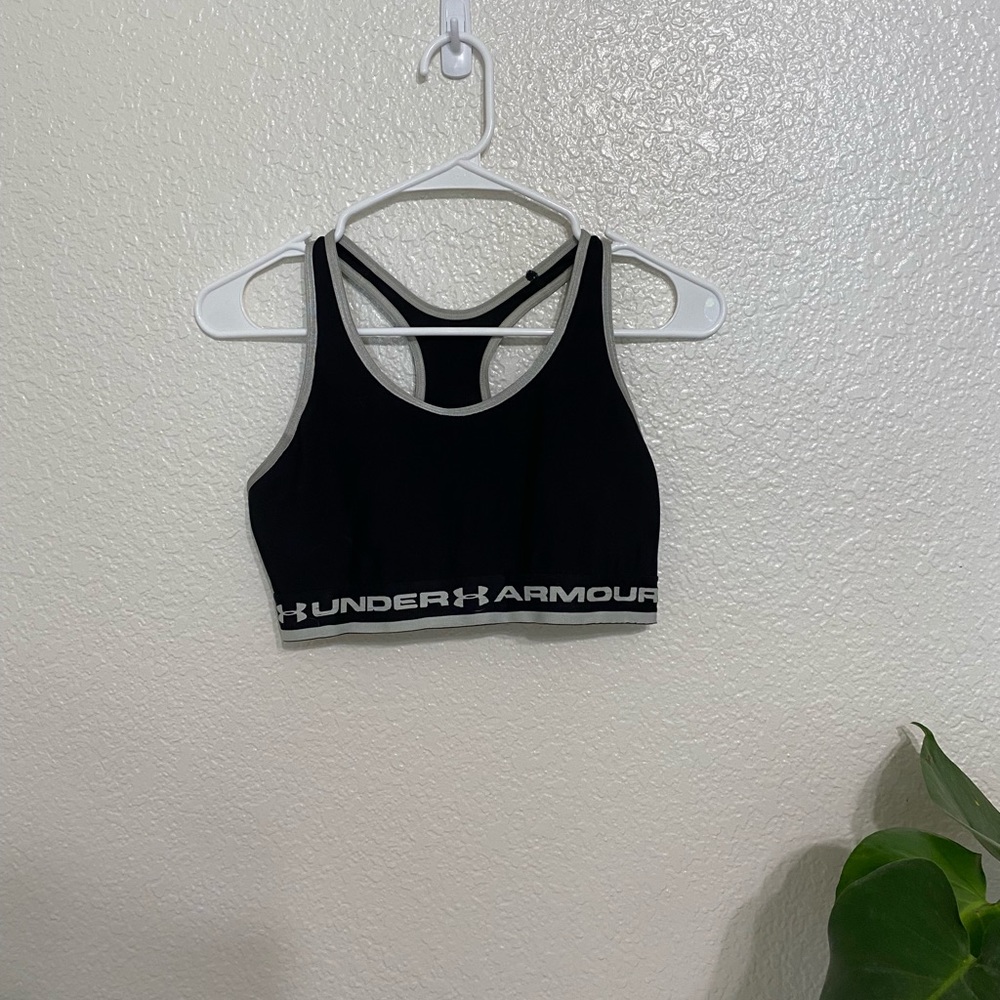 Black Sports Bra